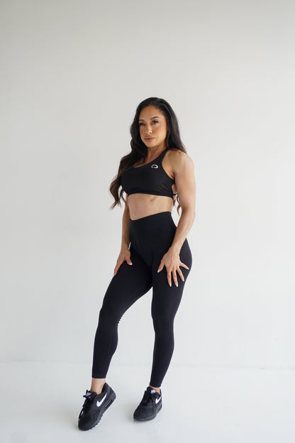 Black Seamless Leggings