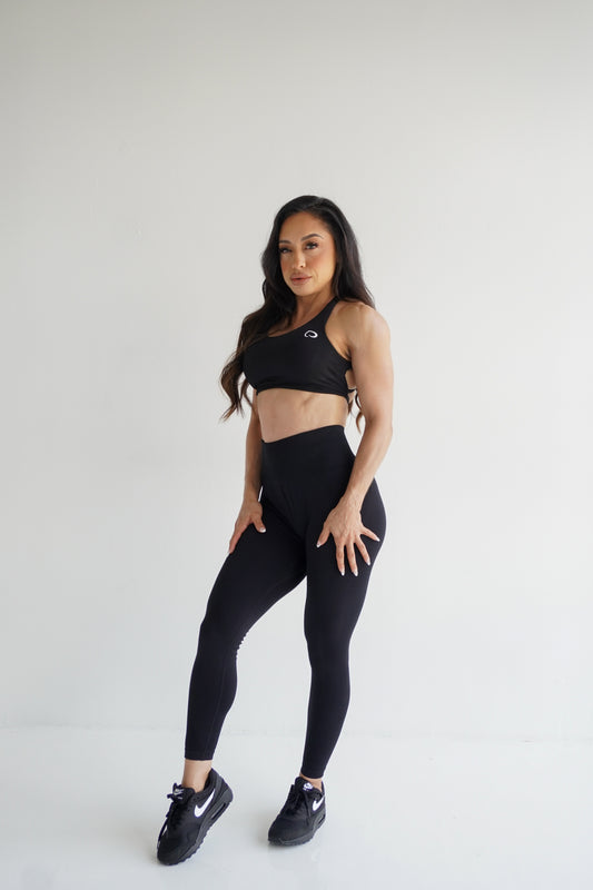 Black Seamless Leggings