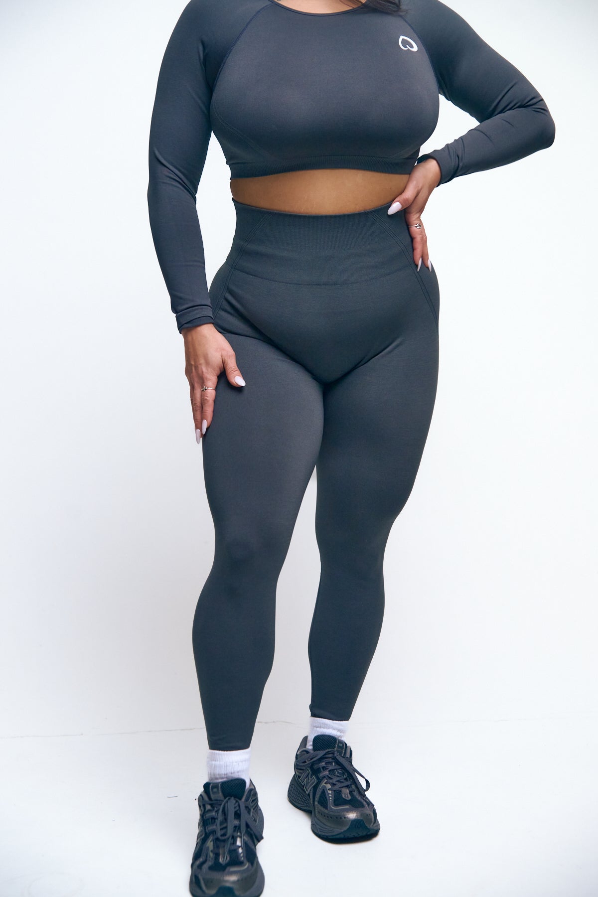 Coal Seamless High Waisted Leggings