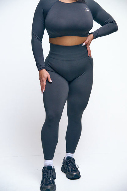Coal Seamless High Waisted Leggings